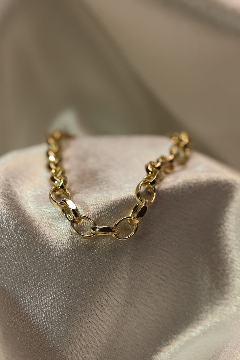 9ct Yellow Gold Curb Bracelet