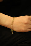 9ct Yellow Gold Curb Bracelet