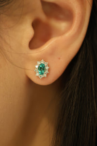 Emerald Earrings