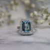 Aquamarine Gleam Ring