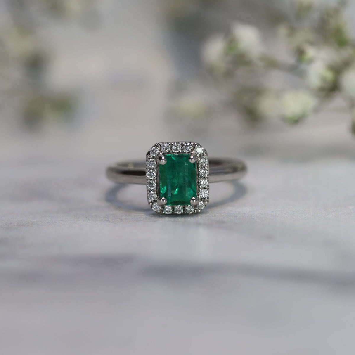 Emerald Corrine Ring - Appleby Jewellers Dublin