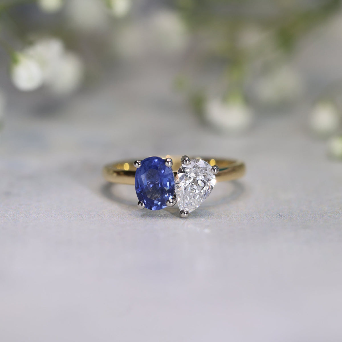 Sapphire & Diamond Toi Et Moi - Appleby Jewellers Dublin