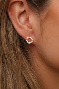 Petit Circle Of Life Studs