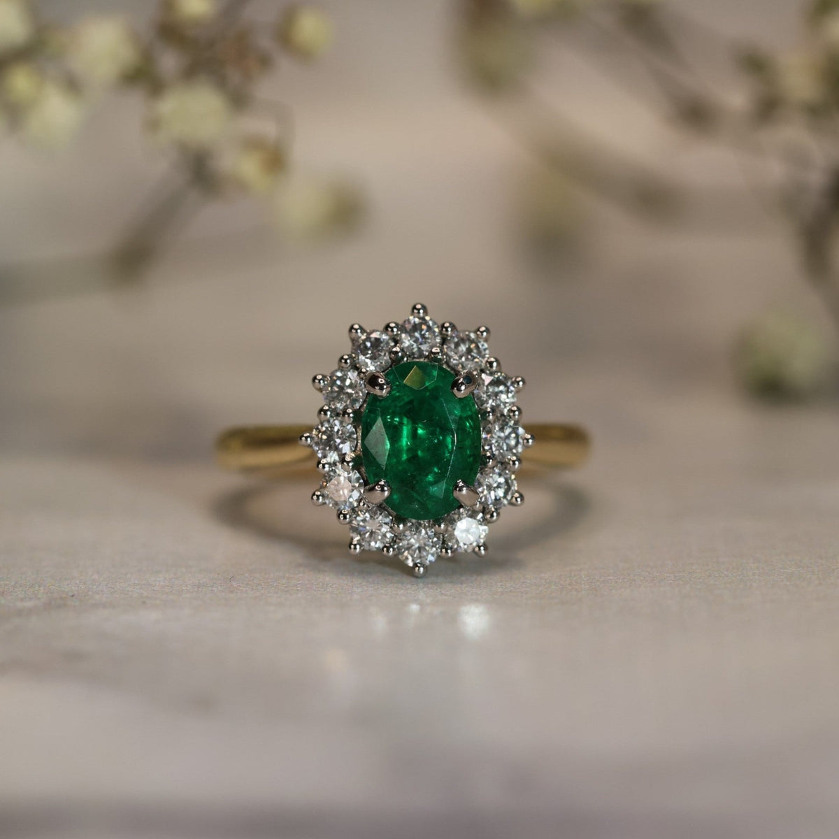 'The Kate' Emerald Ring - Appleby Jewellers Dublin