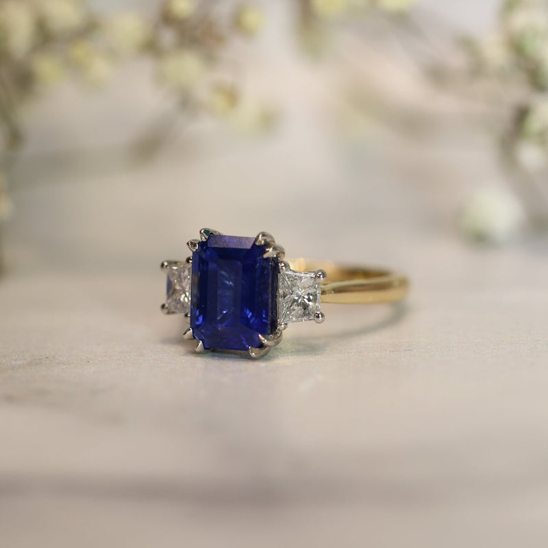 The Tranquility - Royal Blue Sapphire