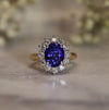 The "Kate" Tanzanite and Diamond