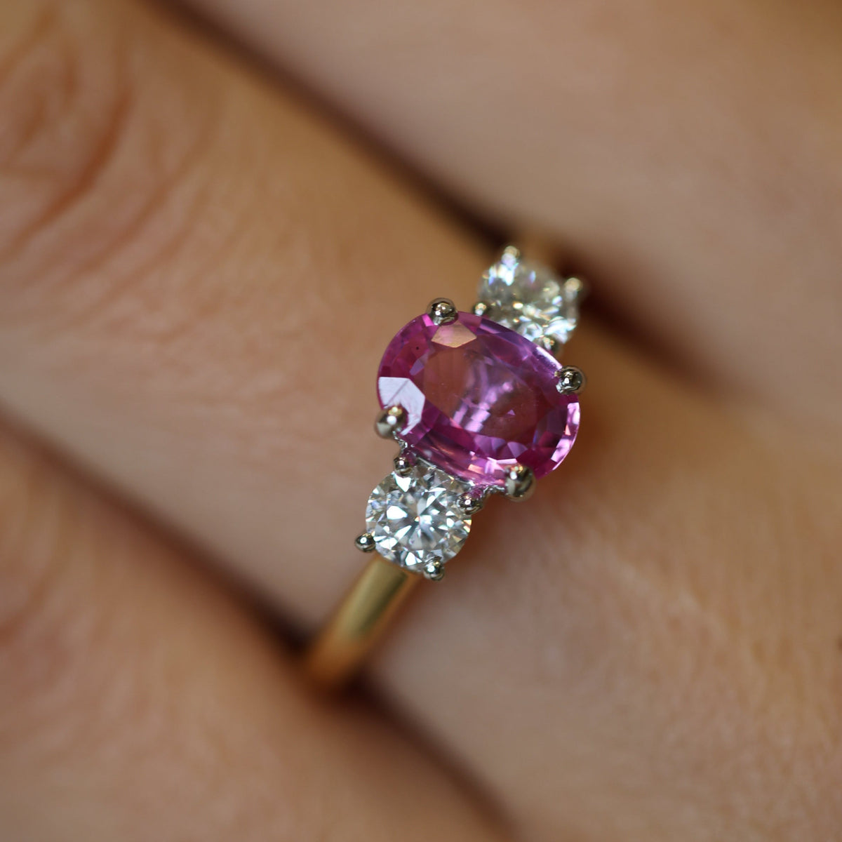 The Tulip - Pink Sapphire - Appleby Jewellers Dublin