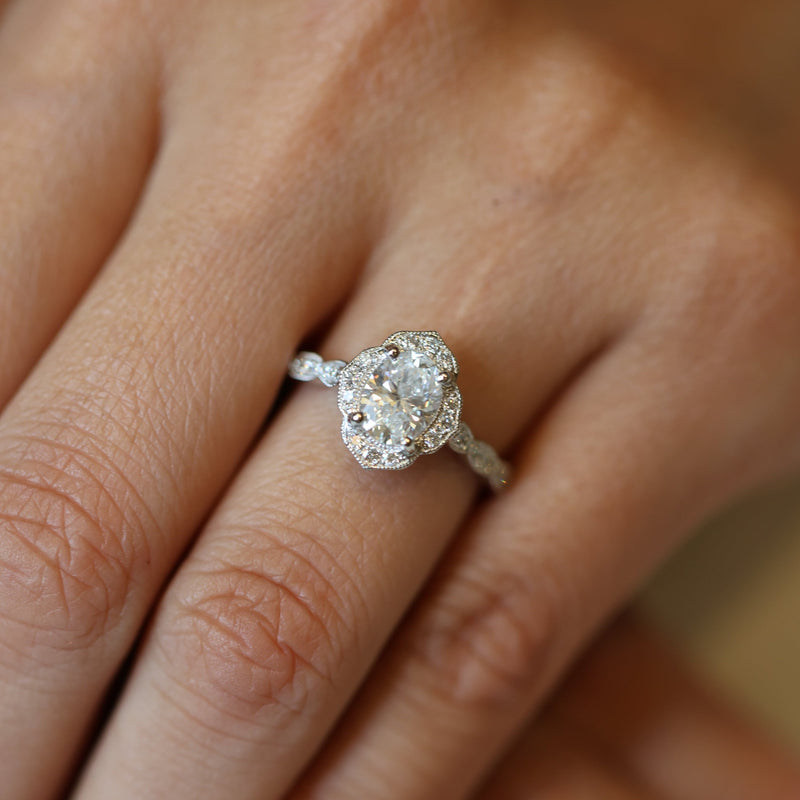 The Kate - Heritage Style Engagement Ring