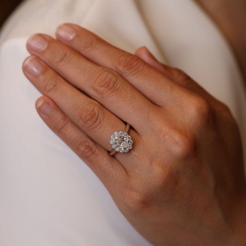 The Kate Flower Engagement Ring