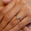 Courtship Radiant Engagement Ring