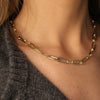 9ct Gold Oval Link Chain