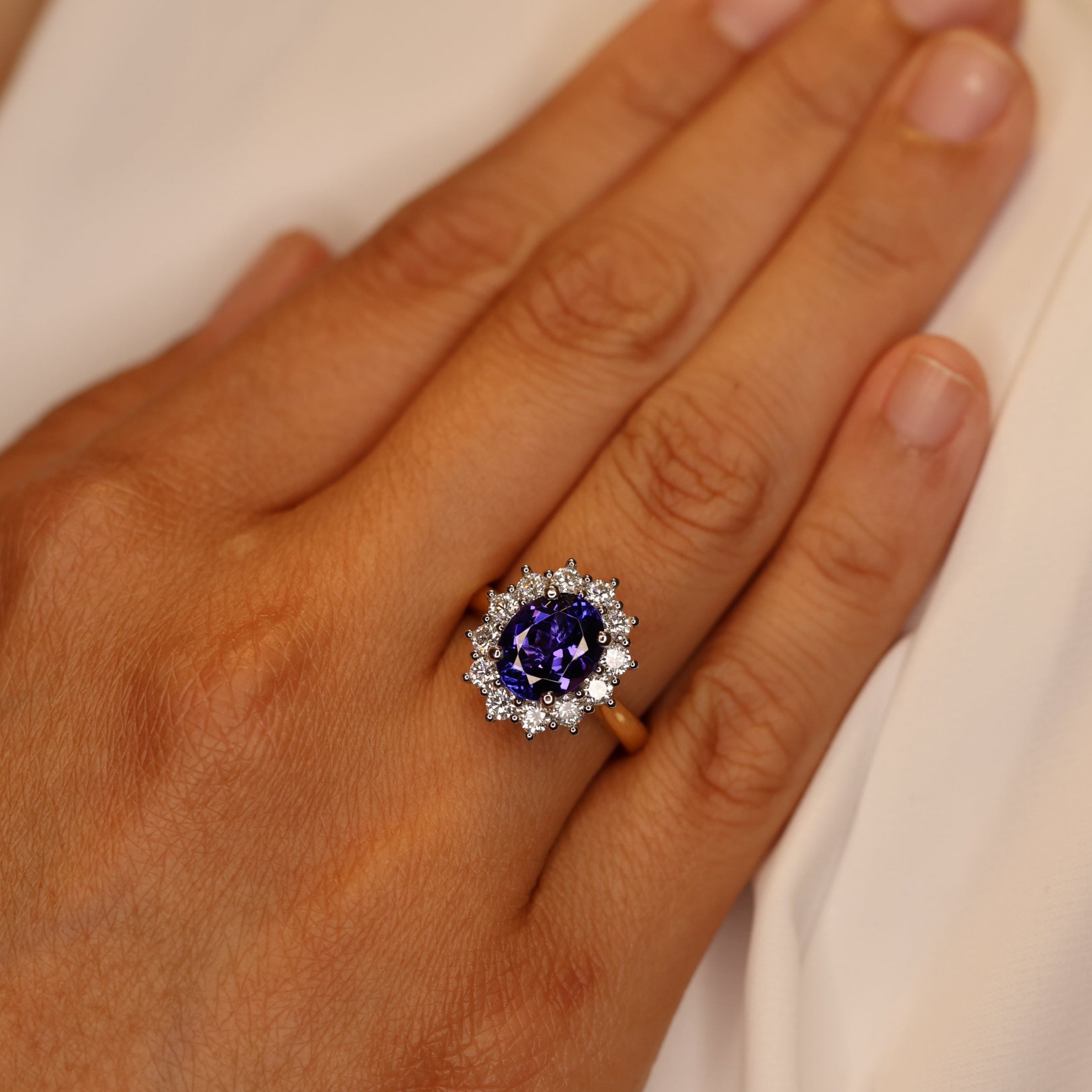 The "Kate" Tanzanite and Diamond