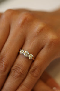 The Rose Trilogy Engagement Ring