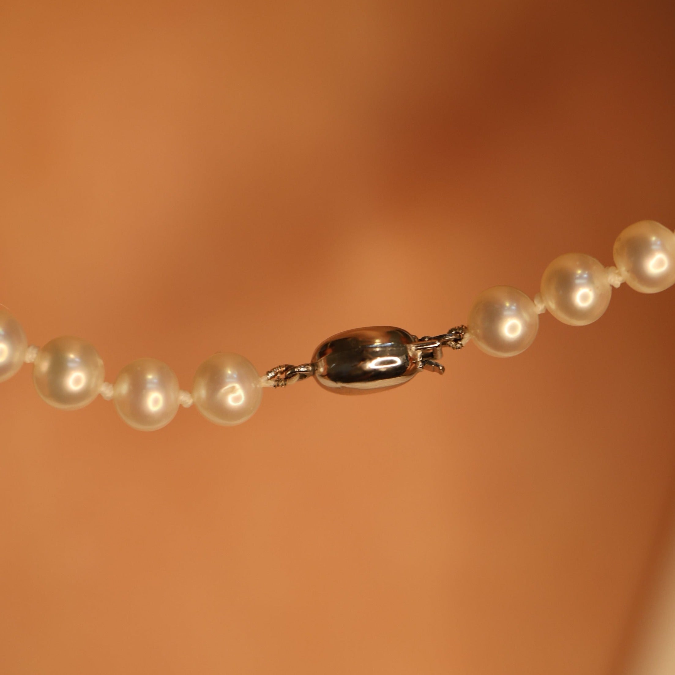 Classic Pearl Strand Necklace