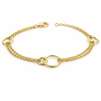 Interlocking Circle Bracelet - Appleby Jewellers Dublin