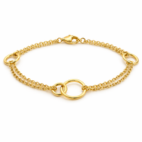 Interlocking Circle Bracelet - Appleby Jewellers Dublin