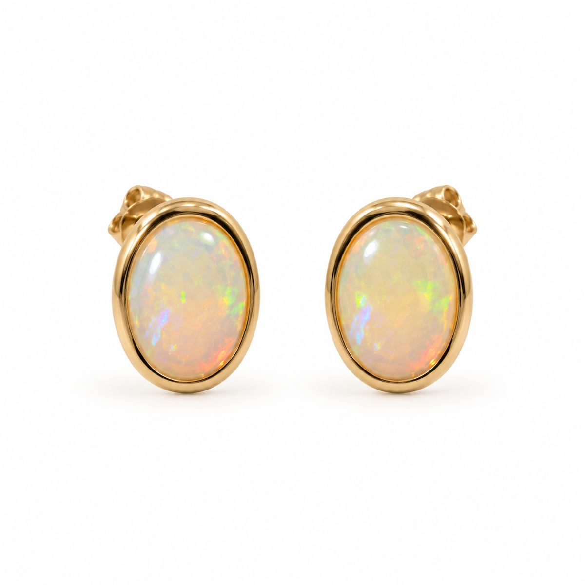 Opal Earring Studs