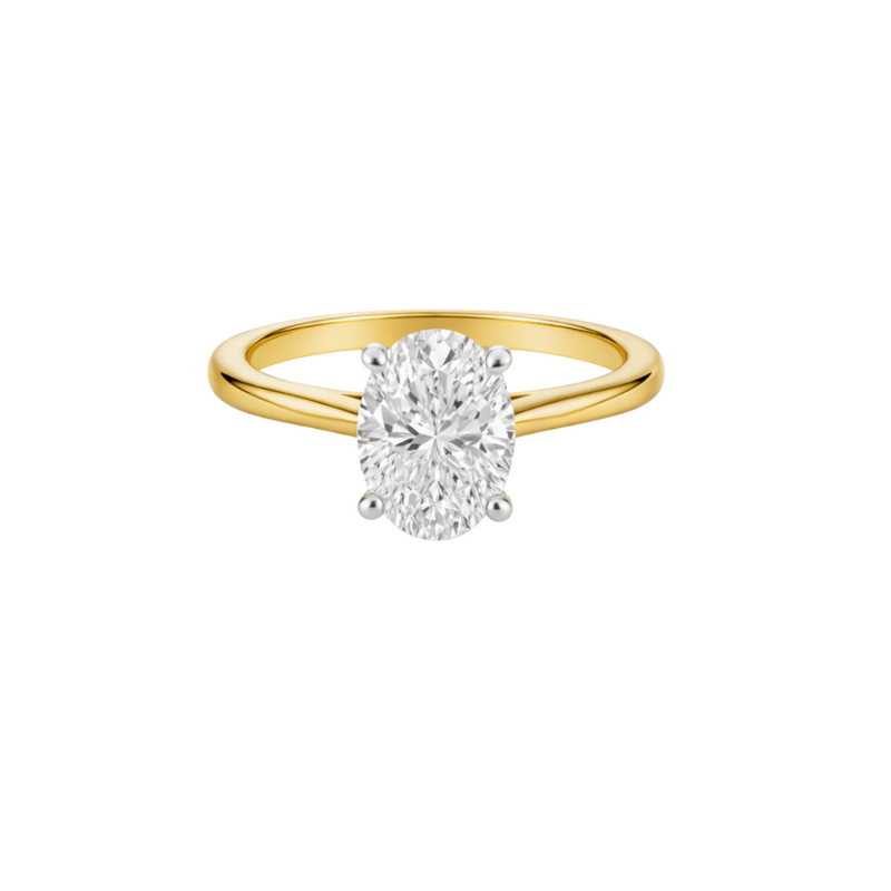 Elegant J'adore 1.20ct oval diamond engagement ring by Appleby Jewellers Dublin featuring a sparkling oval-cut diamond setting.