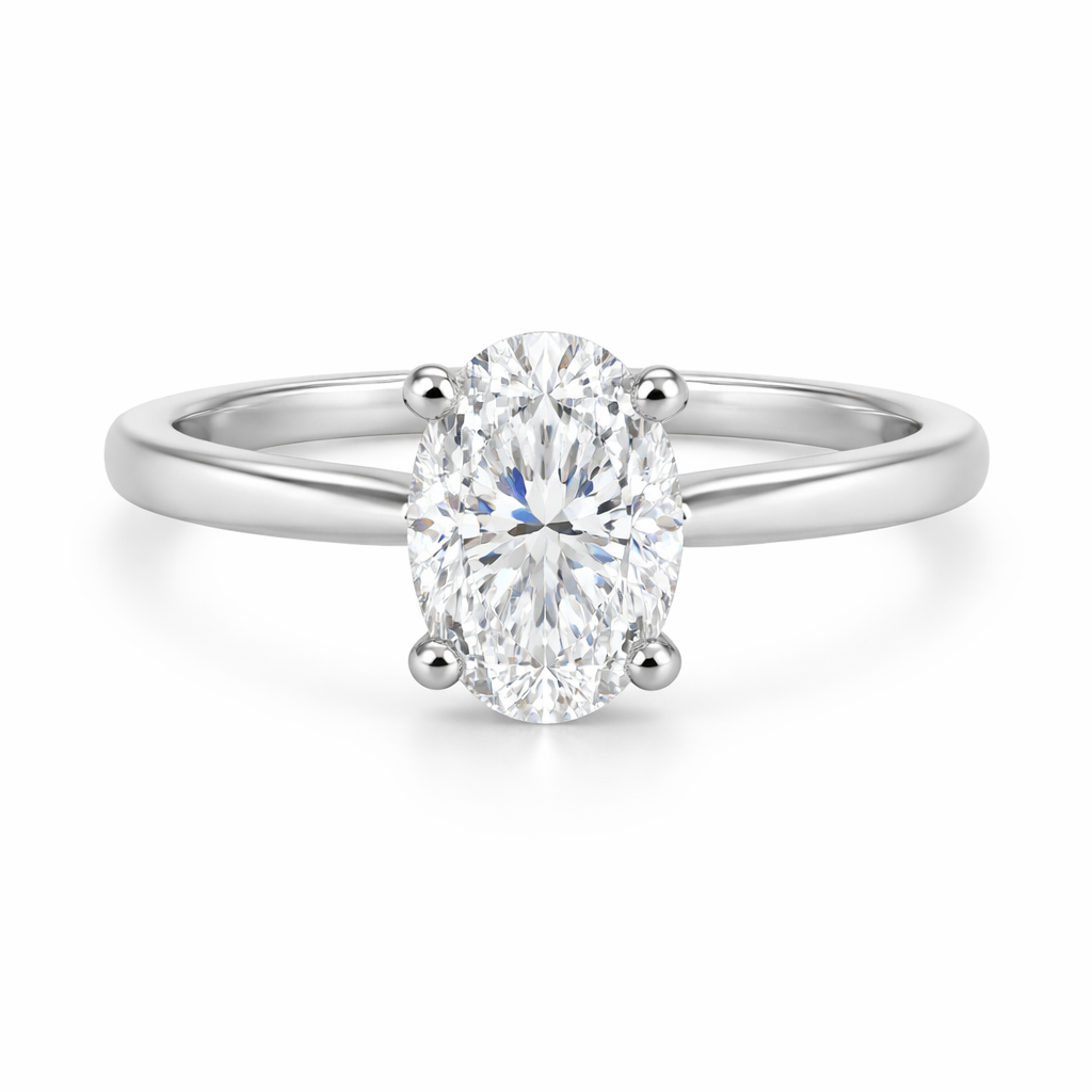 J’adore Oval Platinum (0.80ct) - Appleby Jewellers Dublin