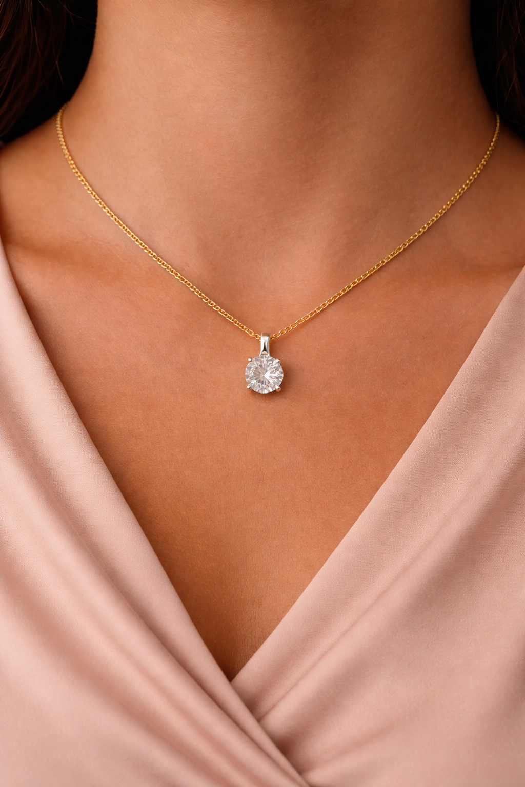 J’adore Diamond Solitaire Pendant – 2.10ct D Colour