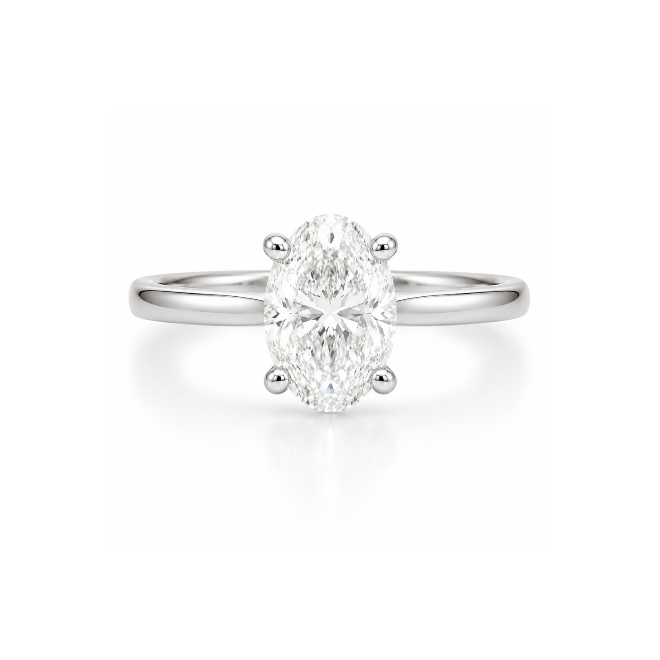 The "J'adore" Oval Engagement Ring (1.20ct)