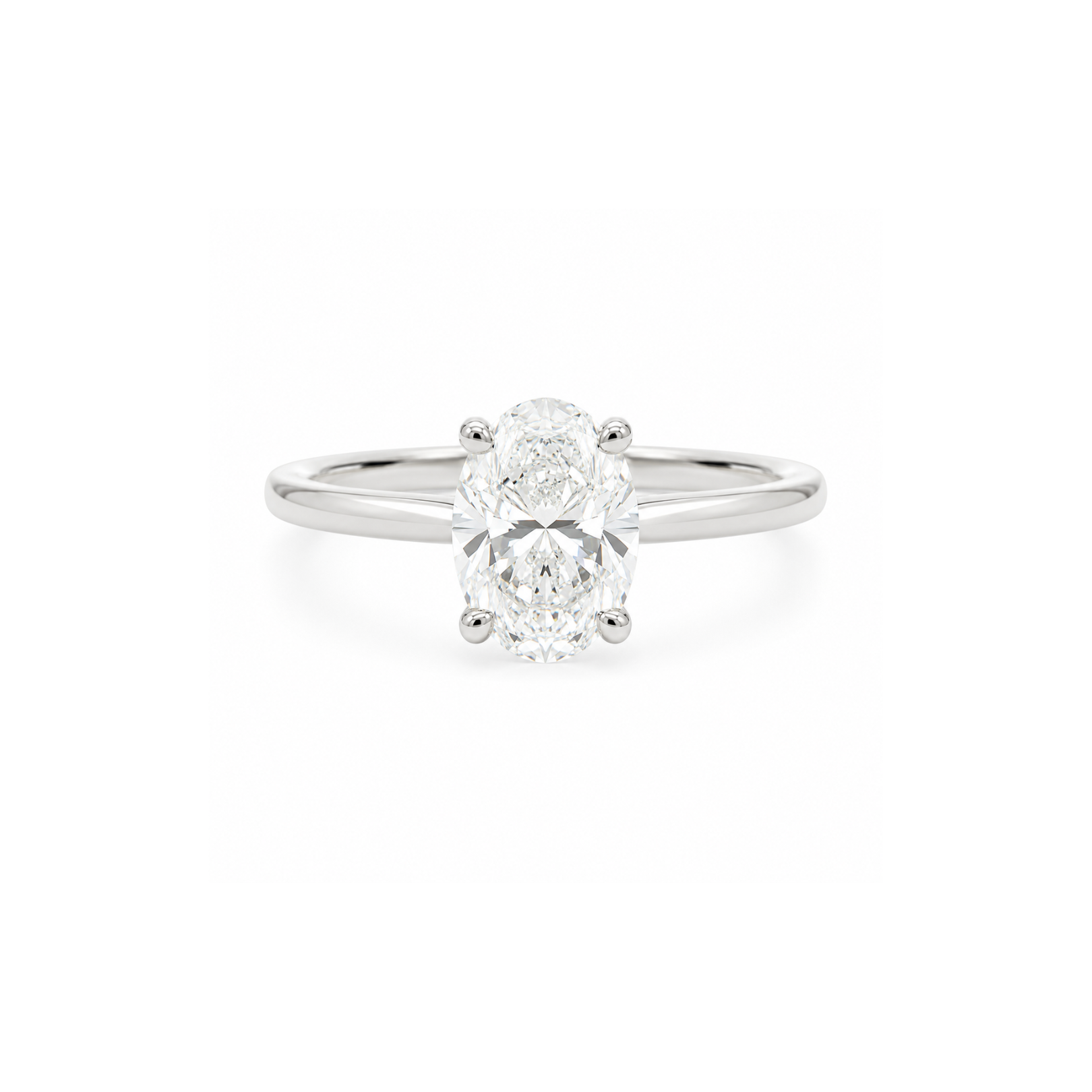 J’adore Oval Platinum (0.80ct)