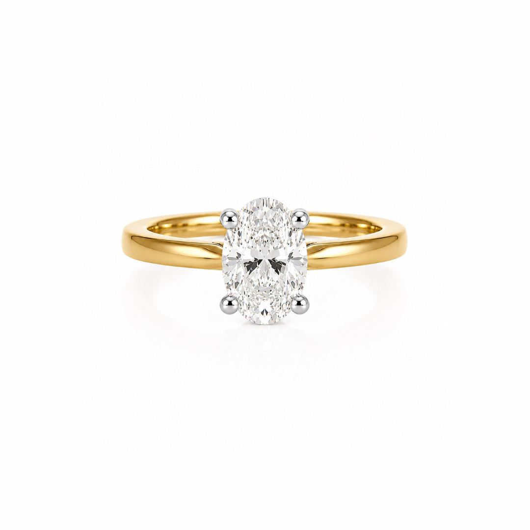 J'adore Oval Solitaire Engagement Ring (1.00ct)