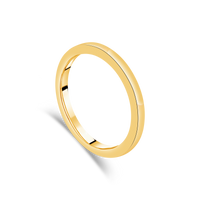 18ct Yellow Gold Ladies Comfort Fit Wedding Ring