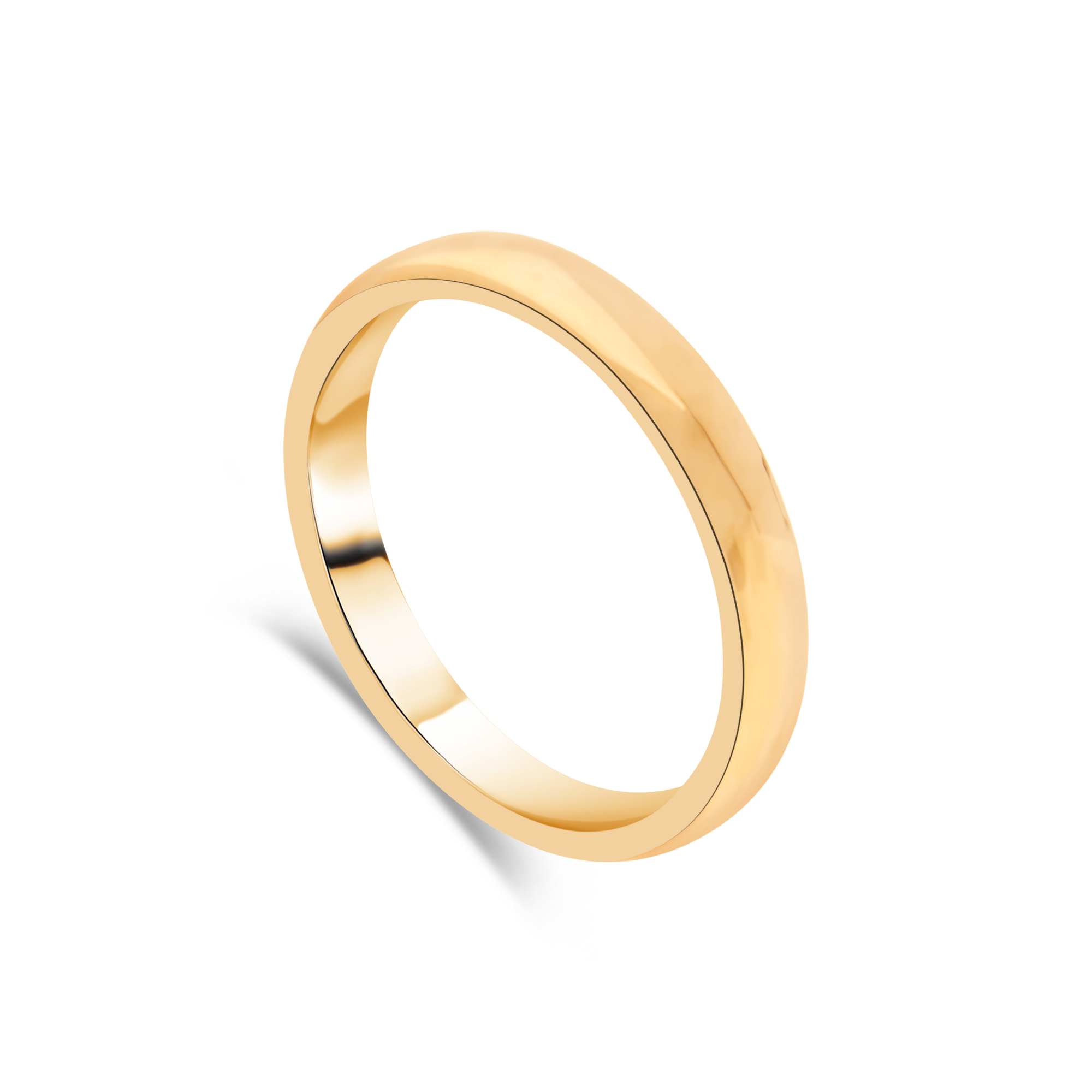 "Blush" Rose Gold Comfort Fit Ladies Wedding Ring