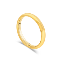 18ct Yellow Gold Light-Weight Ladies Wedding Ring