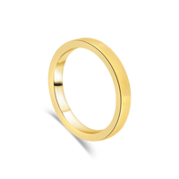 18ct Gold Contemporary Ladies Wedding Ring