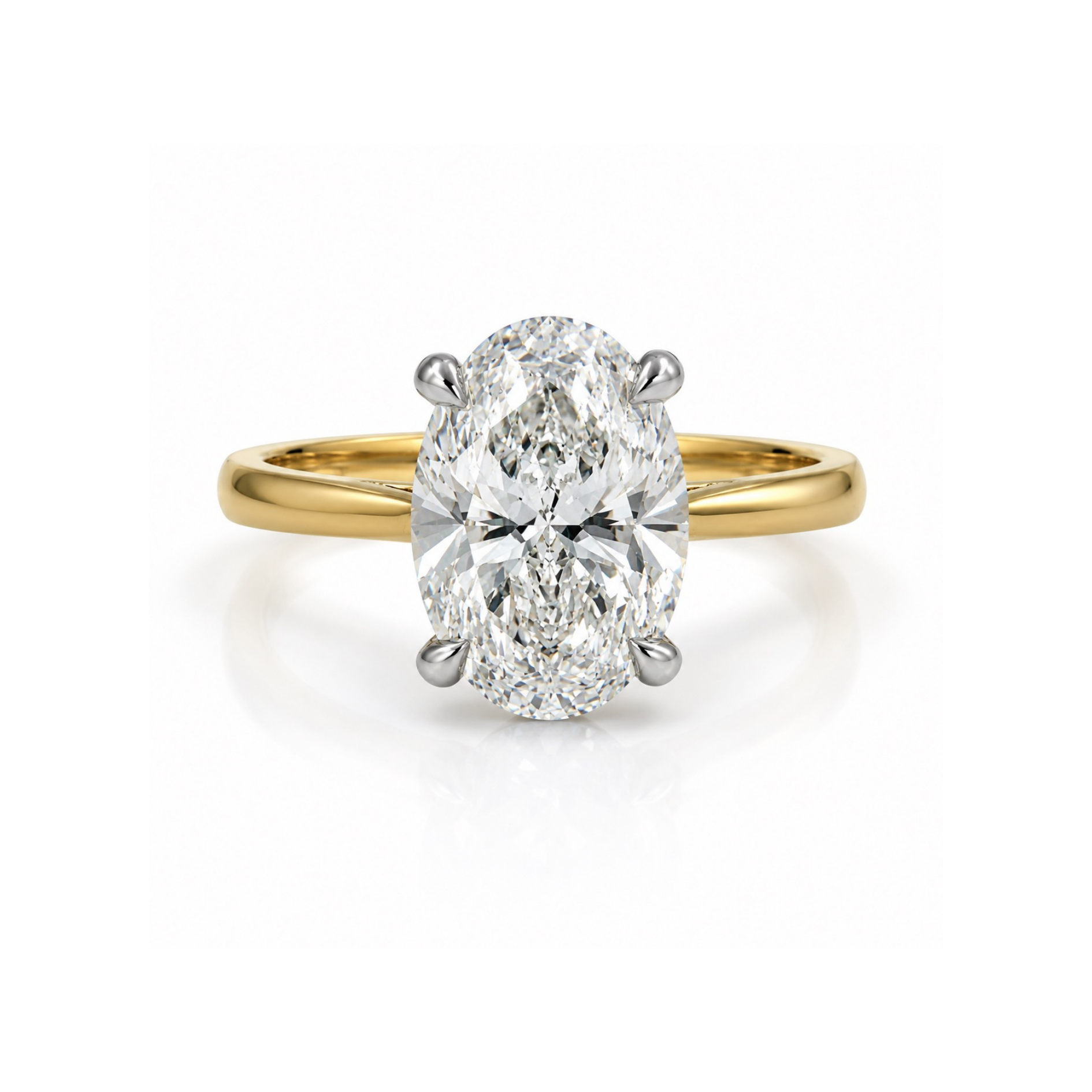 The "J'adore" Oval Engagement Ring (4.55ct)