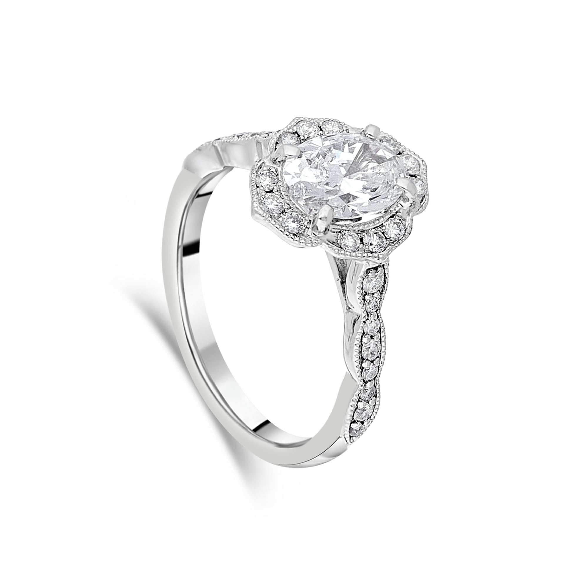 The Kate - Heritage Style Engagement Ring