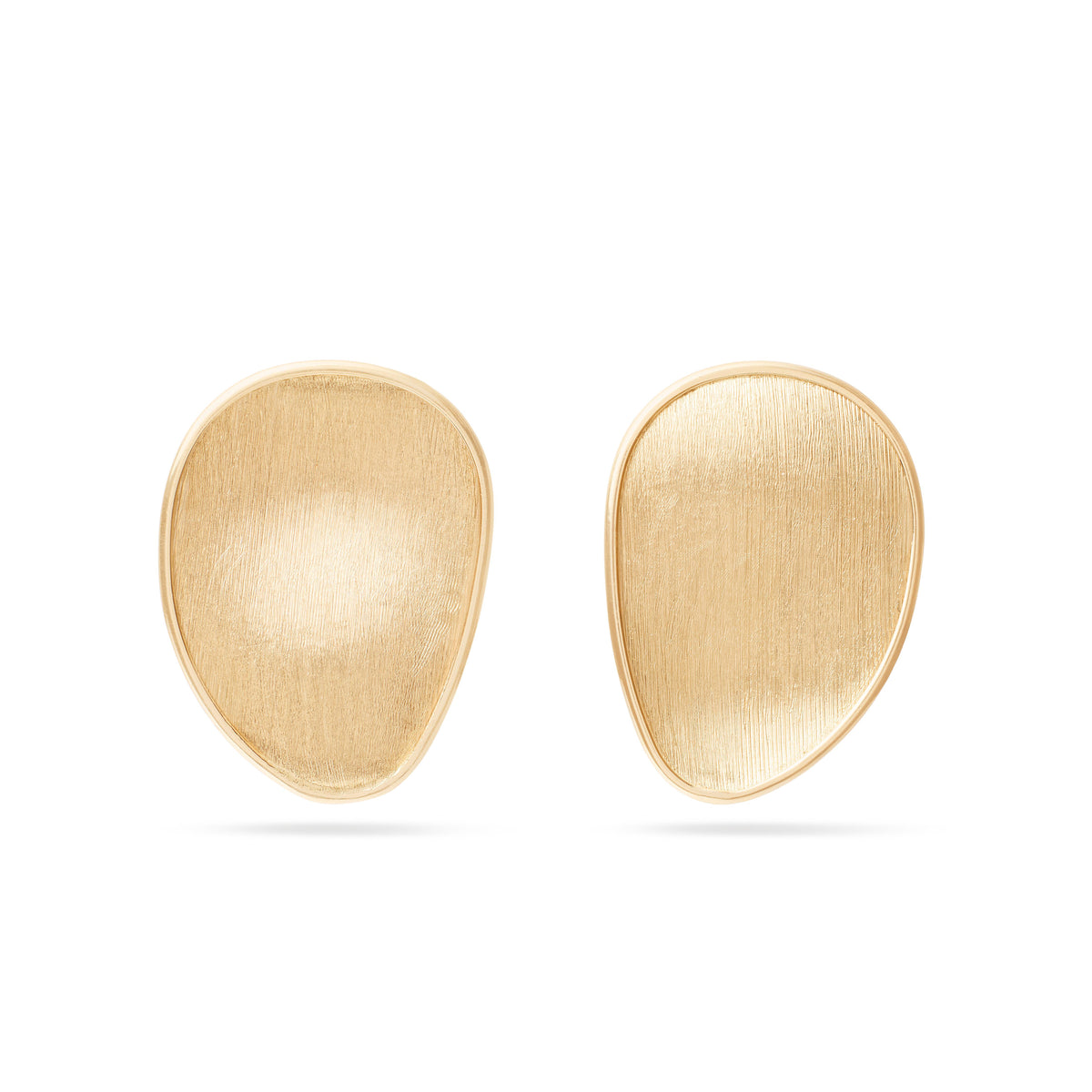 LUNARIA  Gold stud earrings