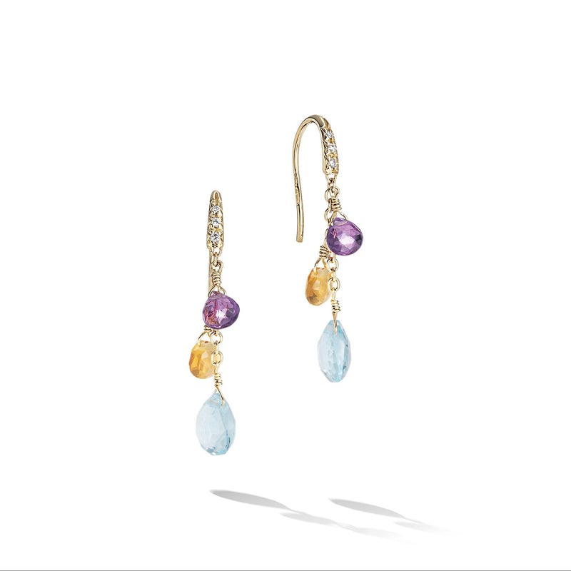 Paradise Gemstone Drop Earrings - Appleby Jewellers Dublin