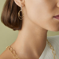 Marrakech Onde Diamond-studded earrings with ovals - Appleby Jewellers Dublin