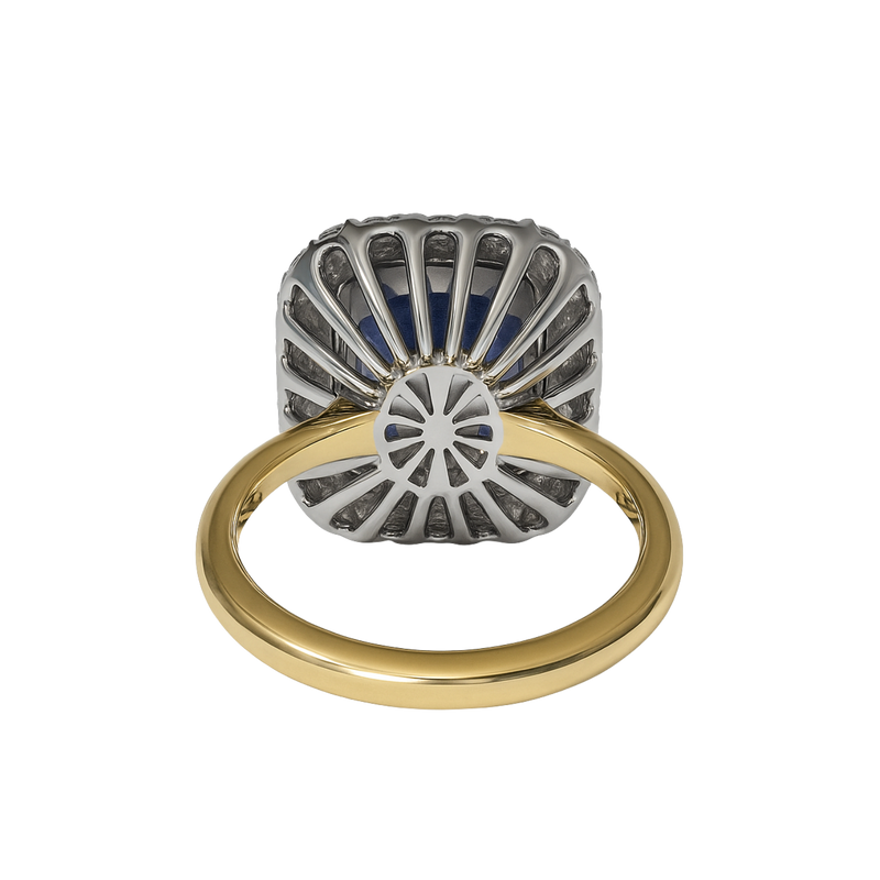 The Verona Sapphire & Diamond Ring