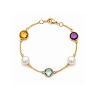 Pearl & Gemstone Bracelet