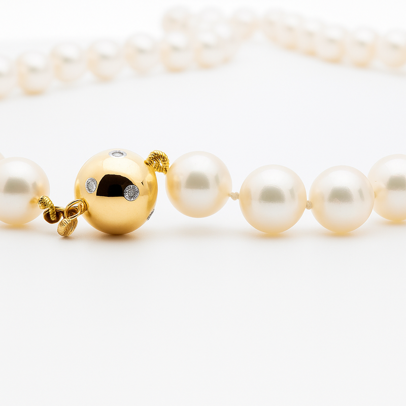 Serenade Akoya Pearl and Diamond Necklace - Appleby Jewellers Dublin