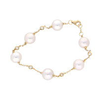 Pearl & Diamond Set Bracelet