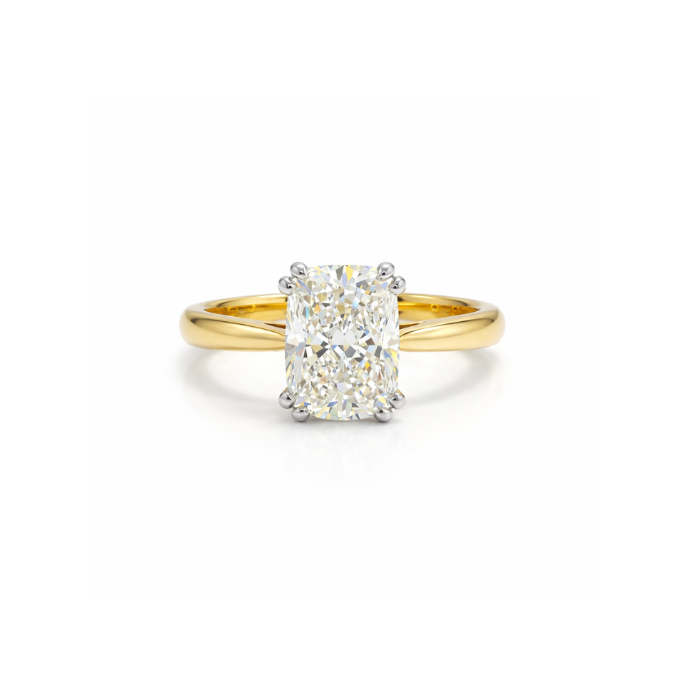 Peitho Cushion Cut Solitaire