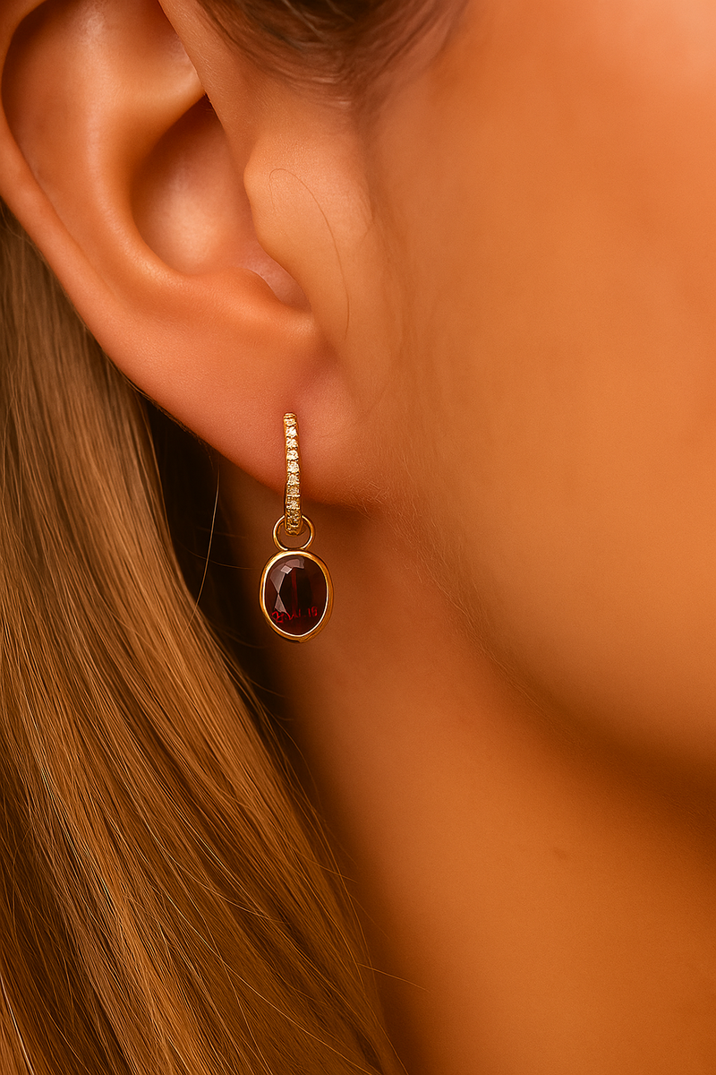 Pink Tourmaline & Diamond Earrings - Appleby Jewellers Dublin