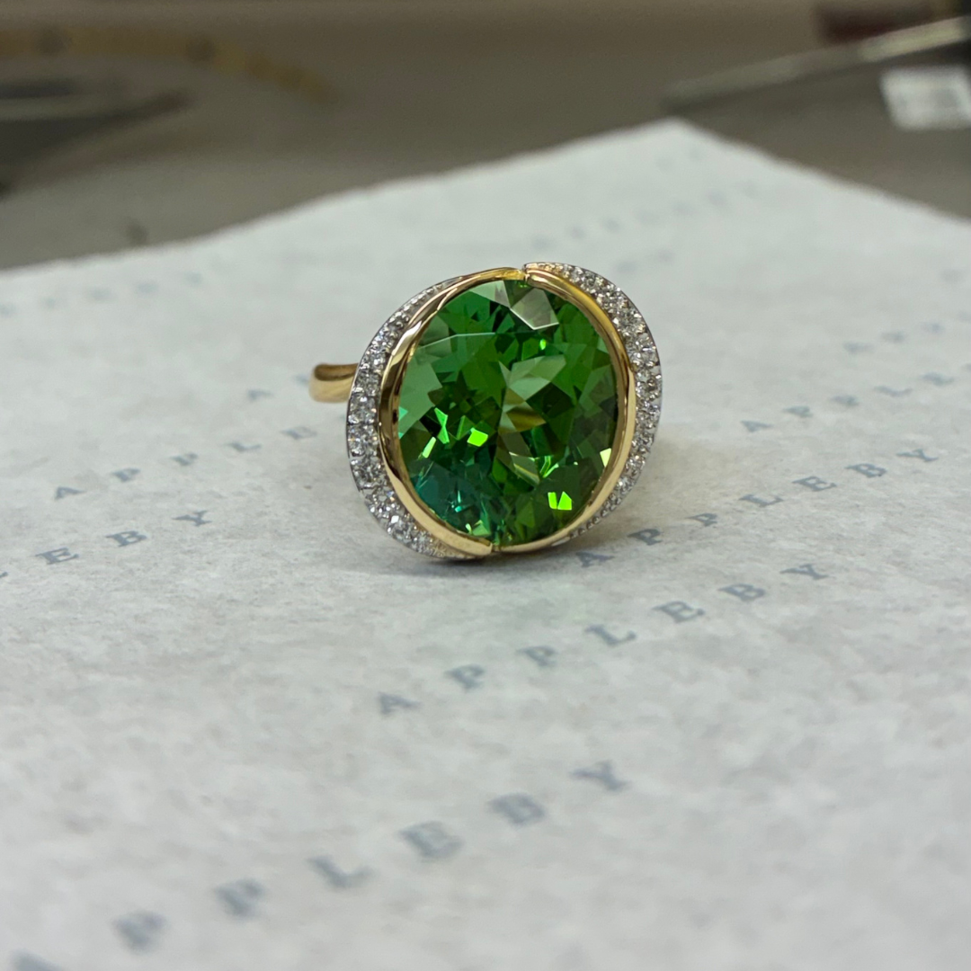 The Serenity - Vivid Lime Green - Appleby Jewellers Dublin