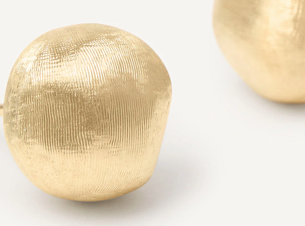 Africa Gold Studs - Appleby Jewellers Dublin