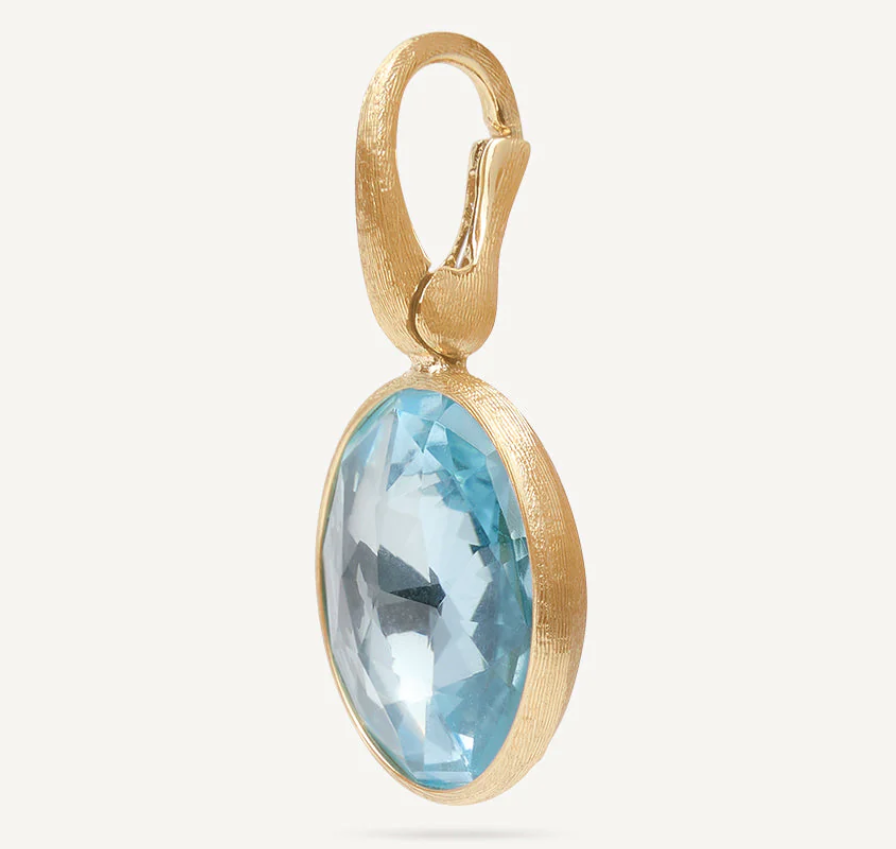Jaipur Colour Stackable sky-blue topaz pendant - Appleby Jewellers Dublin