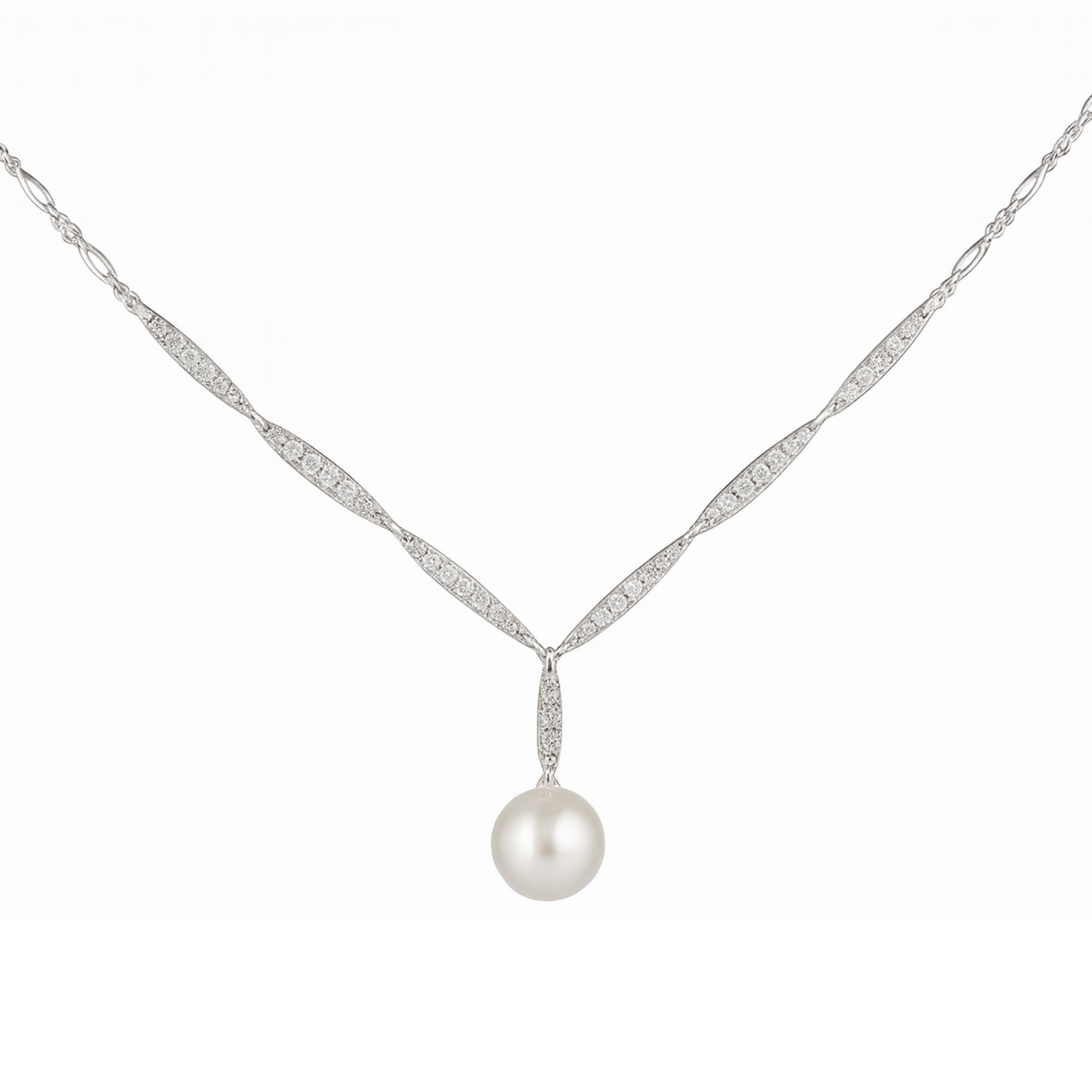 South Sea Pearl & Diamond Necklace - Appleby Jewellers Dublin
