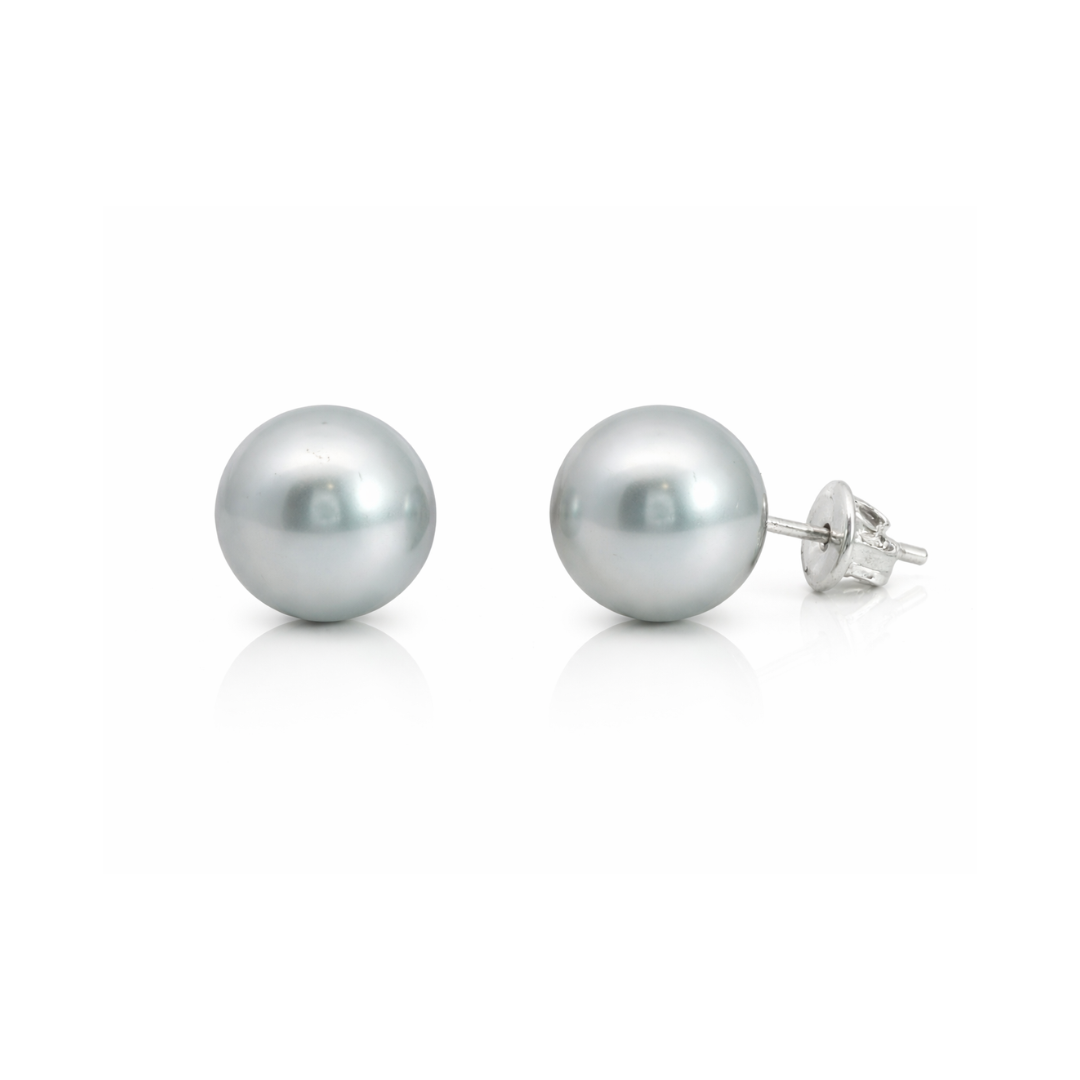 Tahitian Pearl Stud Earrings