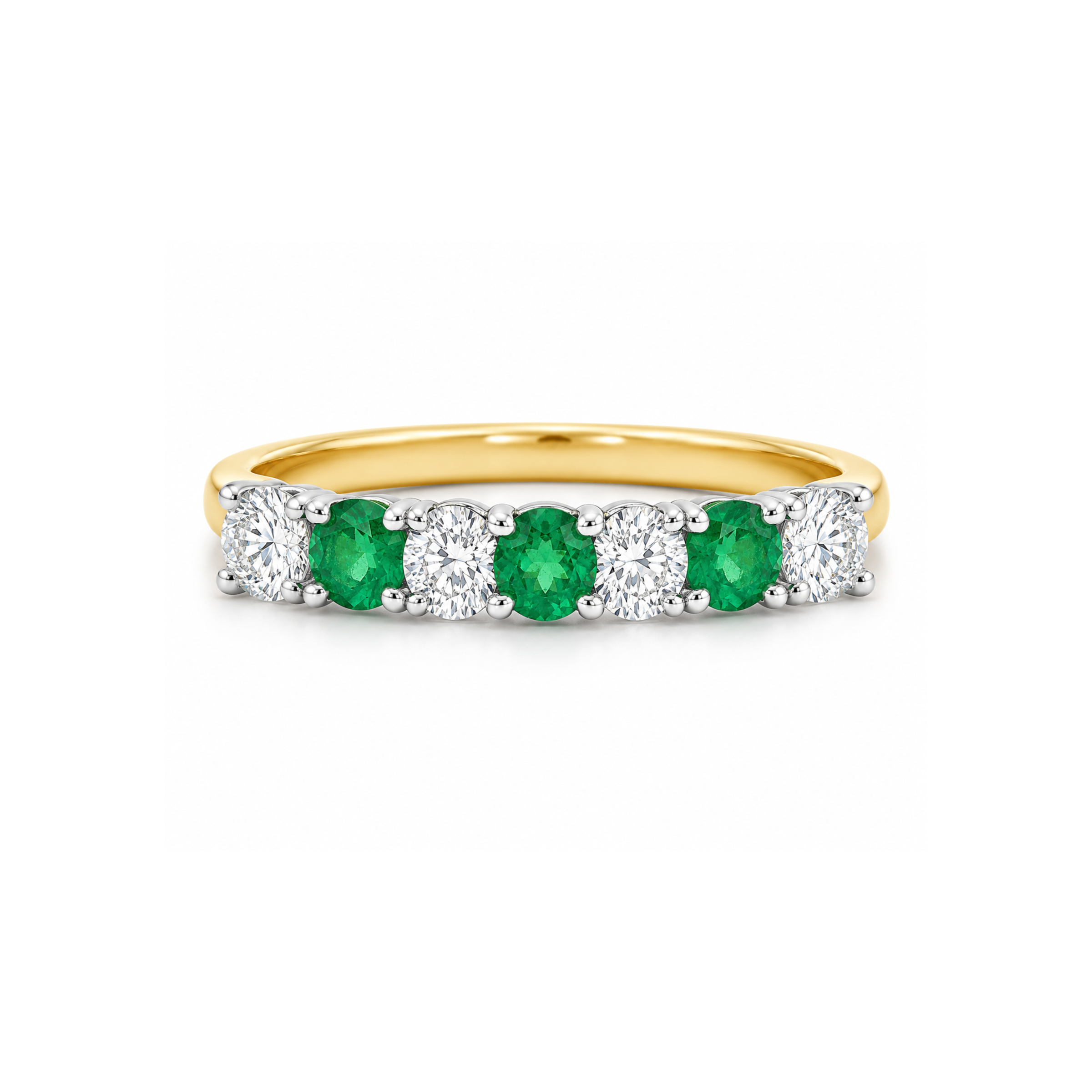The Arc with Emerald and Diamond