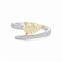 The Embrace Ring - Yellow Diamond