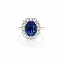 The Flower Blue Sapphire Ring (4.58ct)
